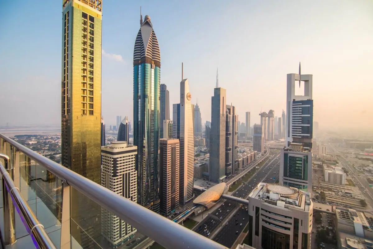 Business towers in Dubai